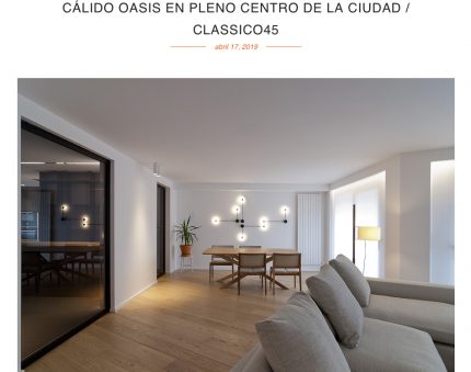 Blog interiorismo - Interiores Minimalistas publica nuestro proyecto vivienda c.t.